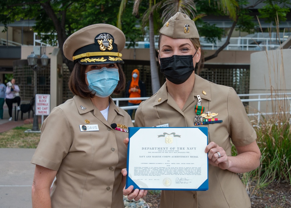 NMRTC San Diego Awards Sailors