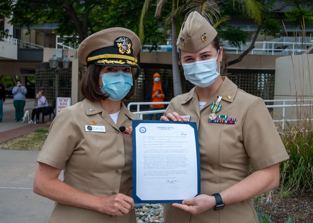 NMRTC San Diego Awards Sailors