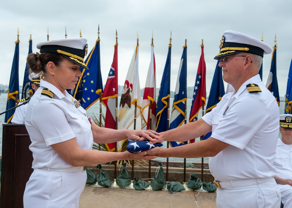 Capt. Catherine Bayne’s Retirement Ceremony