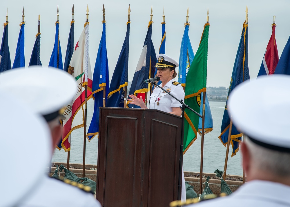 Capt. Catherine Bayne’s Retirement Ceremony