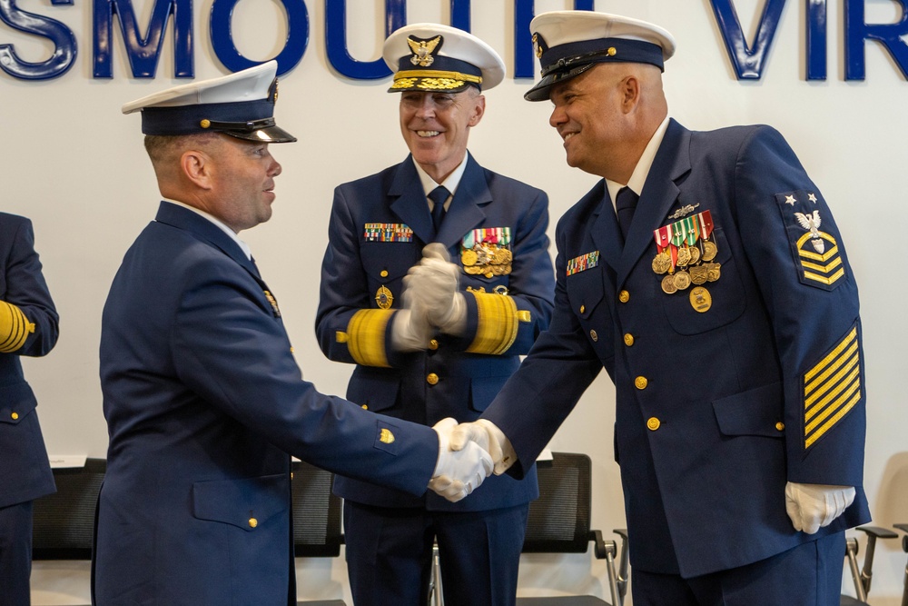 Atlantic Area Command Master Chief Change of Watch