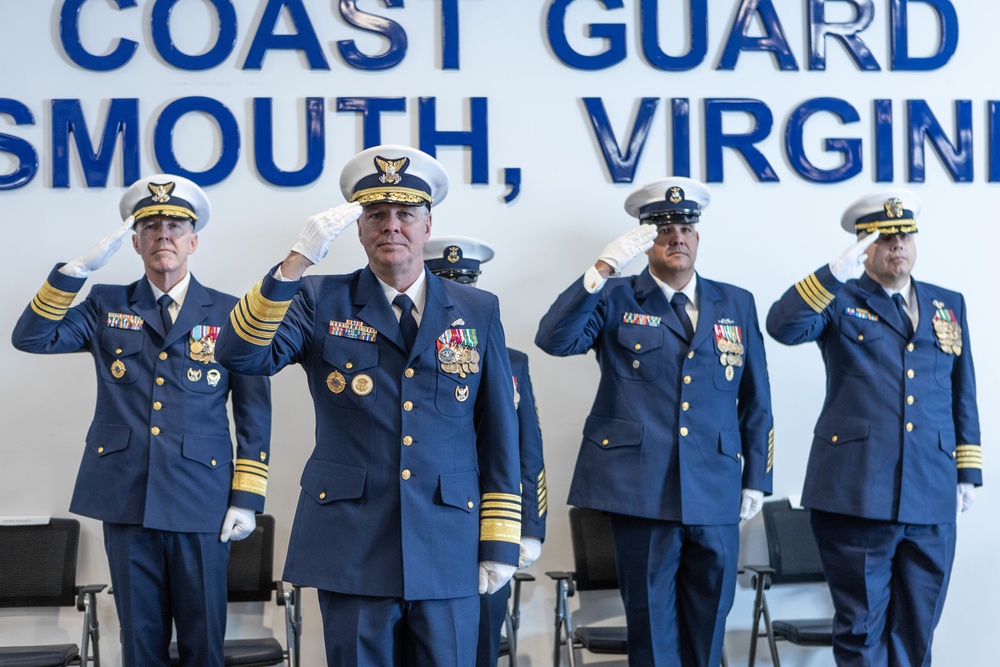 Atlantic Area Command Master Chief Change of Watch