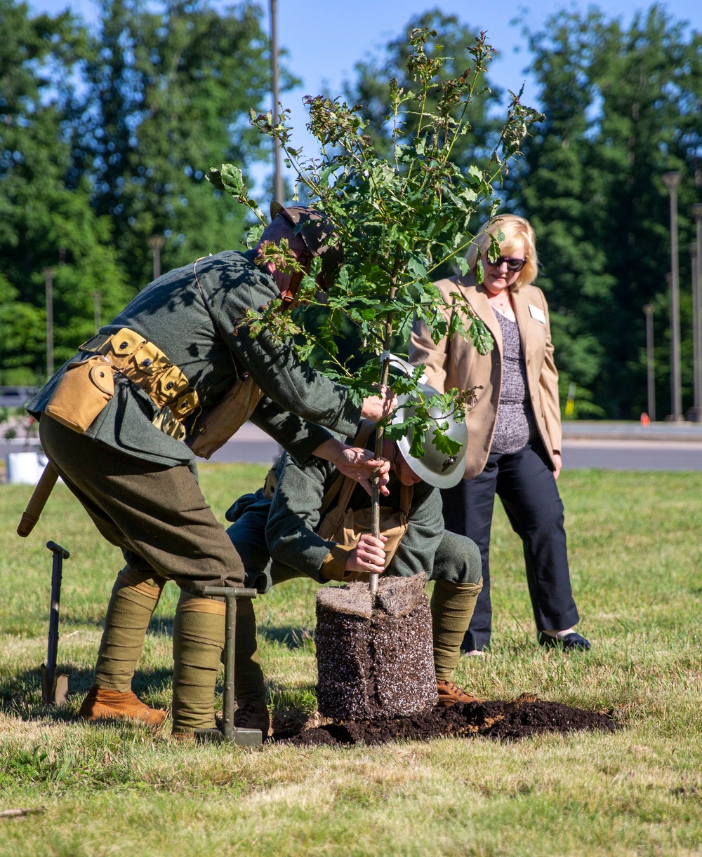 Belleau Wood Tree Planting Ceremony