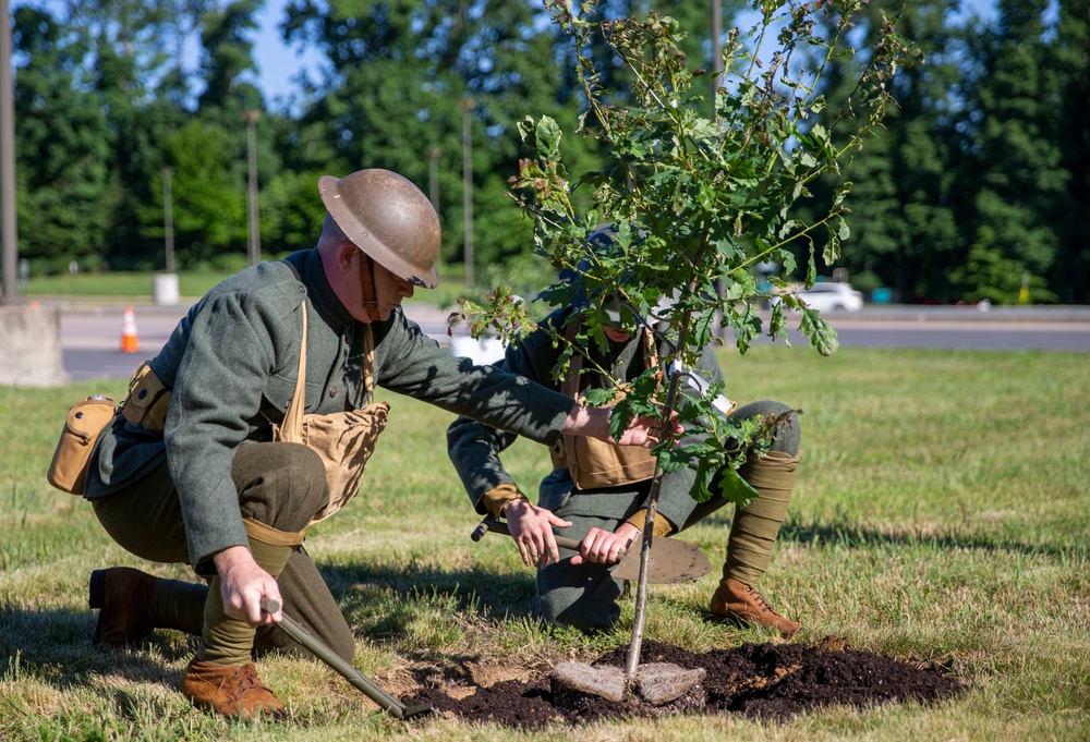 Belleau Wood Tree Planting Ceremony