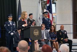 Governor’s annual wreath-laying ceremony honors fallen service members’ sacrifices [Image 8 of 13]