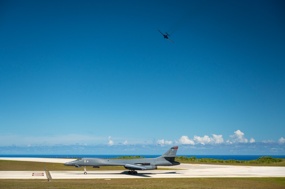 34th Bomb Squadron Arrives at Andersen Air Force Base