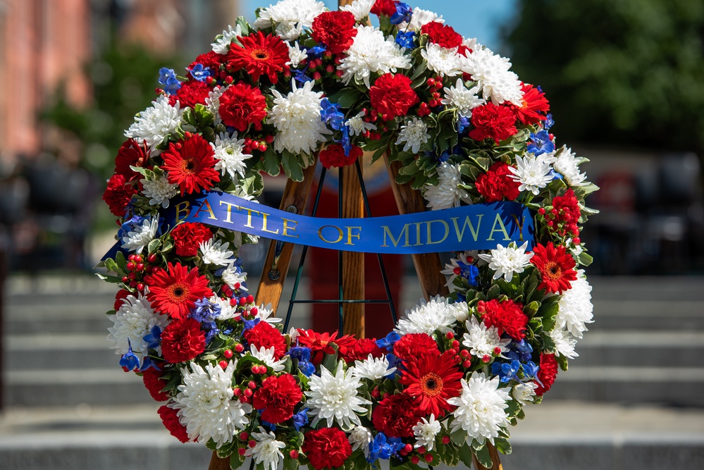 80th anniversary of the Battle of Midway Commemoration at Navy Memorial