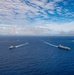 USS Ronald Reagan (CVN 76) conducts formation sailing with Carrier Strike Group 5, Republic of Korea Navy