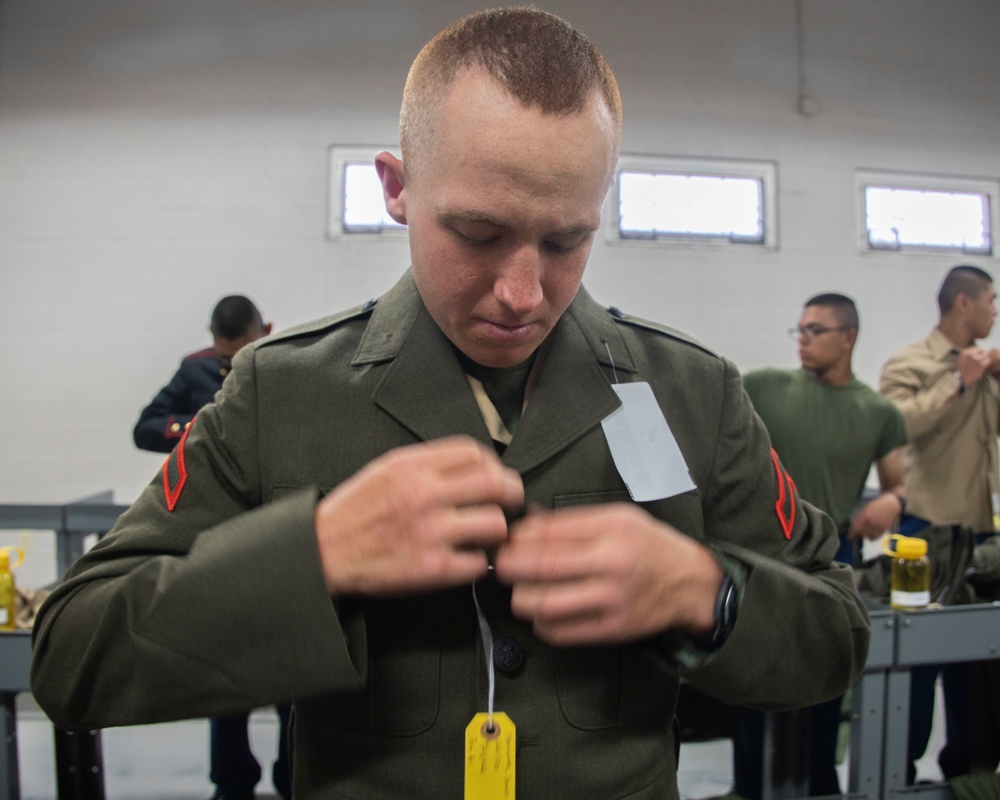 Fox Company Uniform Fitting