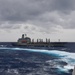 USCGC Hamilton conducts a Fueling at Sea Exercise with USNS Kanawha