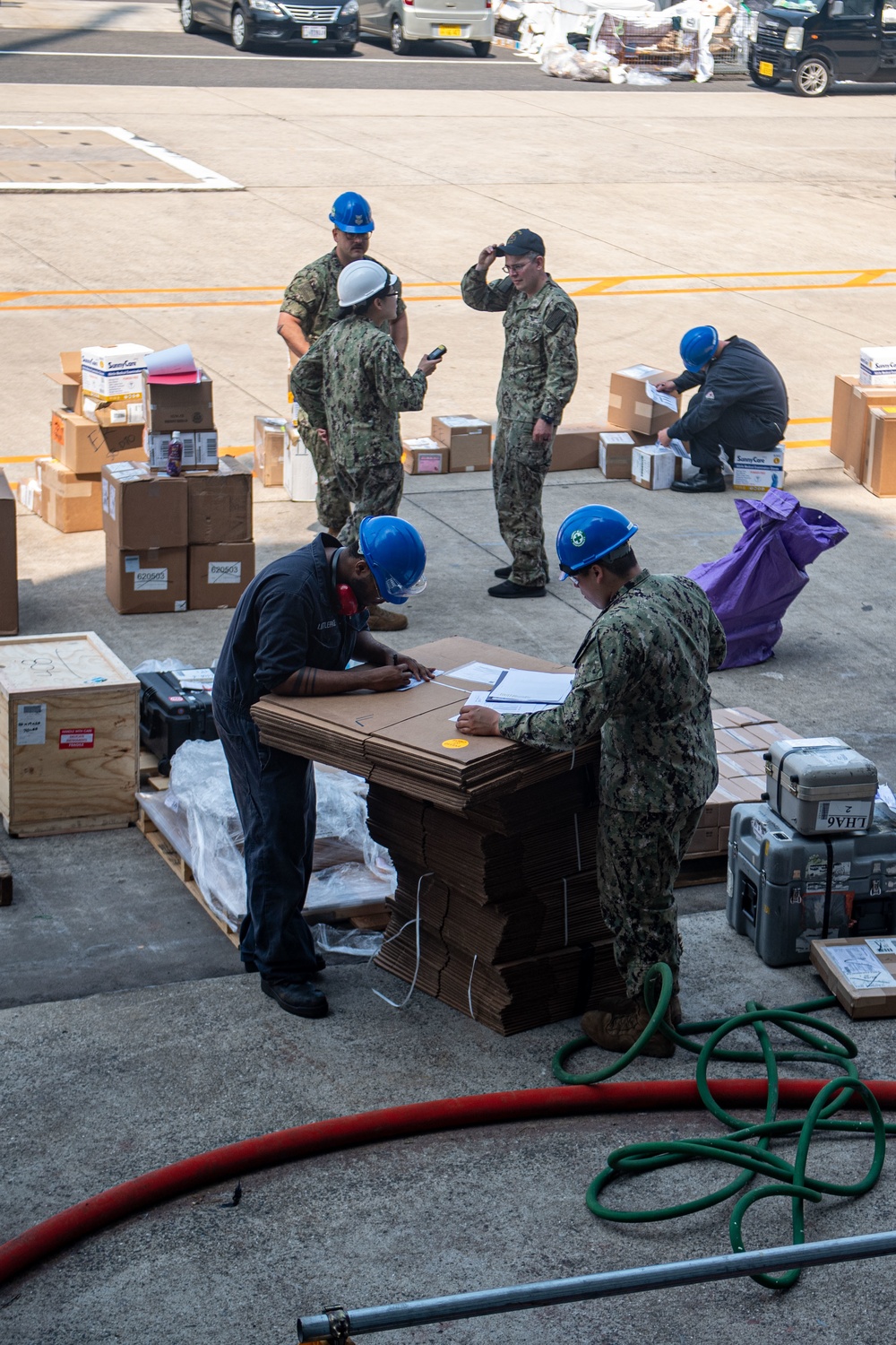 USS America (LHA 6) Conducts Daily Operations