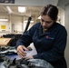 USS George H.W. Bush (CVN 77) Sailor Performs Maintenance