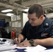 USS George H.W. Bush Sailor Issues Equipment