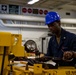 USS George H.W. Bush (CVN 77) Sailor Conducts Maintenance