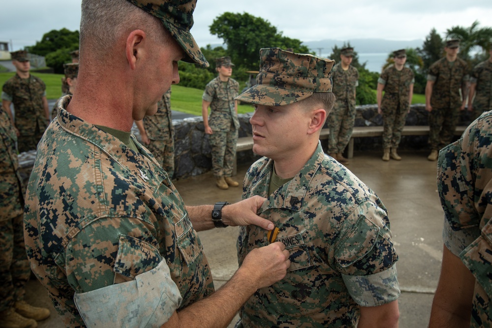 4th Marines Battle of Soochow Creek Bravery and Valor Medal Ceremony