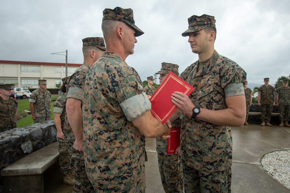 4th Marines Battle of Soochow Creek Bravery and Valor Medal Ceremony