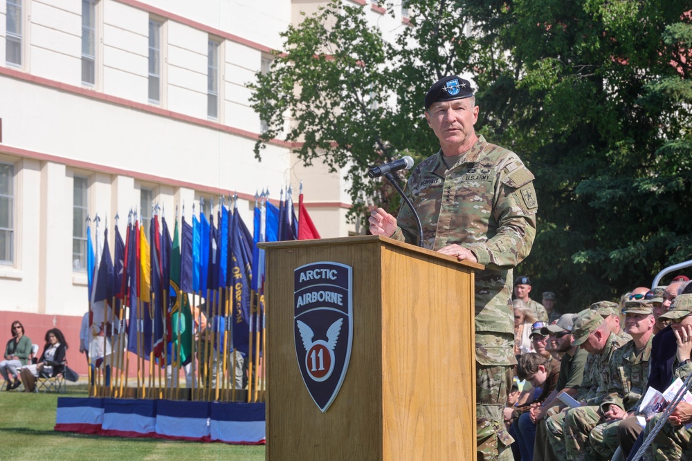 Army Chief of Staff speaks at 2/11 ABN activation ceremony