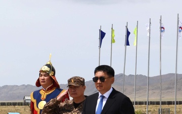 Mongolian President, Khaan Quest 2022