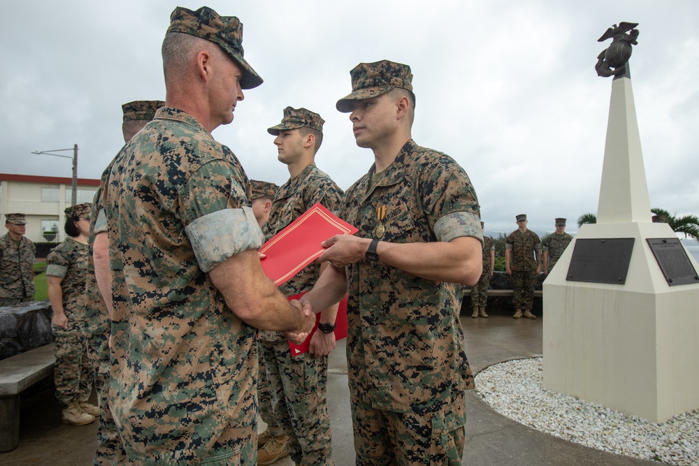 4th Marines Battle of Soochow Creek Bravery and Valor Medal Ceremony