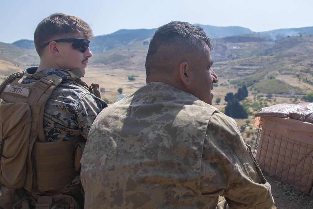 Exercise EFES 2022 2nd ANGLICO Works With Turkish Armed Forces