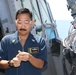 USS Jackson conduct flare training