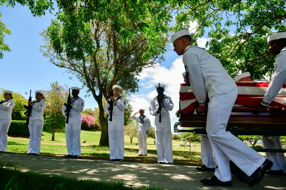 Internment for USS Oklahoma sailor accounted-for from WWII, FCM2 George Gilbert