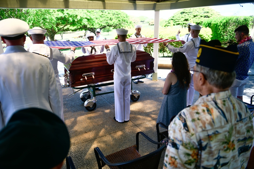 Internment for USS Oklahoma sailor accounted-for from WWII, FCM2 George Gilbert