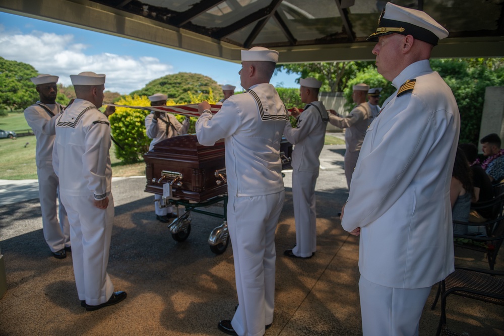 Internment for USS Oklahoma sailor accounted-for from WWII, FCM2 George Gilbert