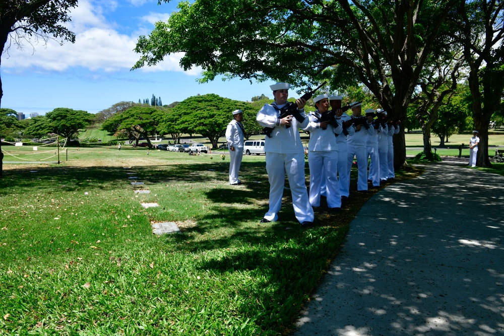 Internment for USS Oklahoma sailor accounted-for from WWII, FCM2 George Gilbert