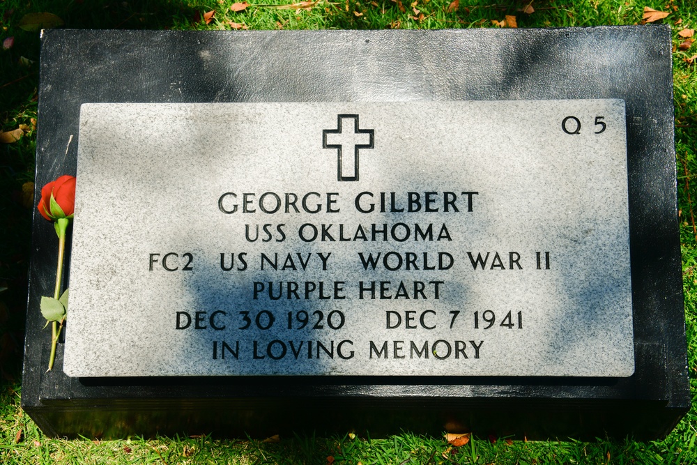 Internment for USS Oklahoma sailor accounted-for from WWII, FCM2 George Gilbert