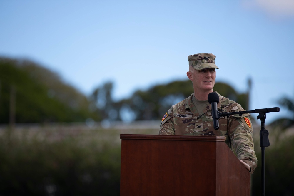 29th Brigade Engineer Battalion Change of Command Ceremony