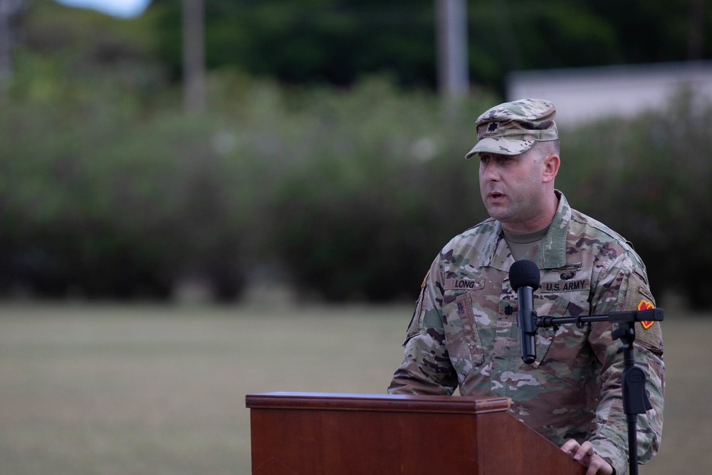 29th Brigade Engineer Battalion Change of Command Ceremony