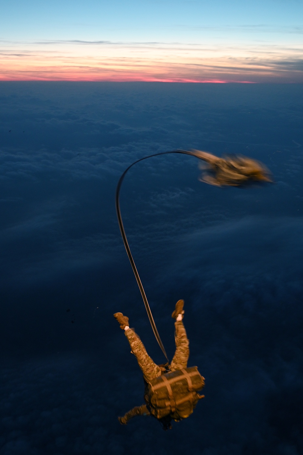 Athena 2022 - French Military Free Fall at Dusk