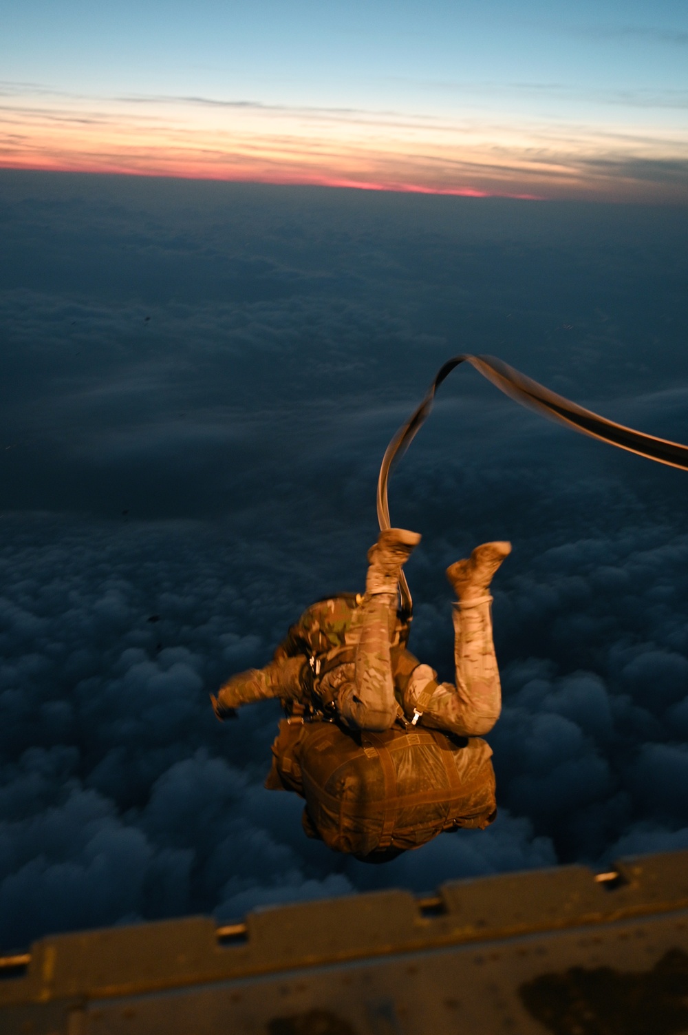 Athena 2022 - French Military Free Fall at Dusk
