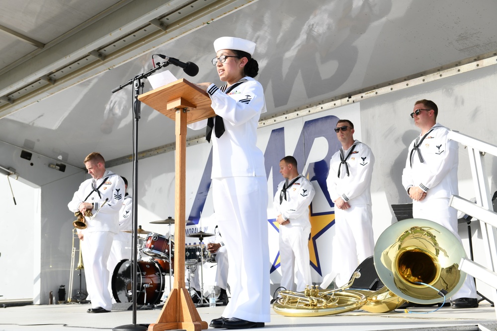 NSA Naples Honors 80th Anniversary Battle of Midway