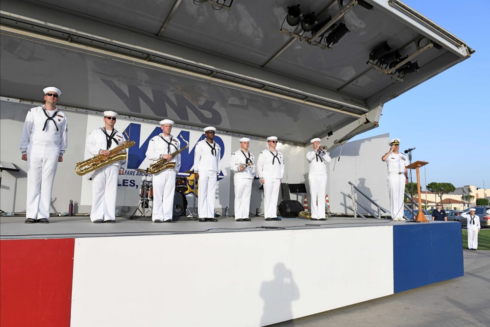 NSA Naples Honors 80th Anniversary Battle of Midway