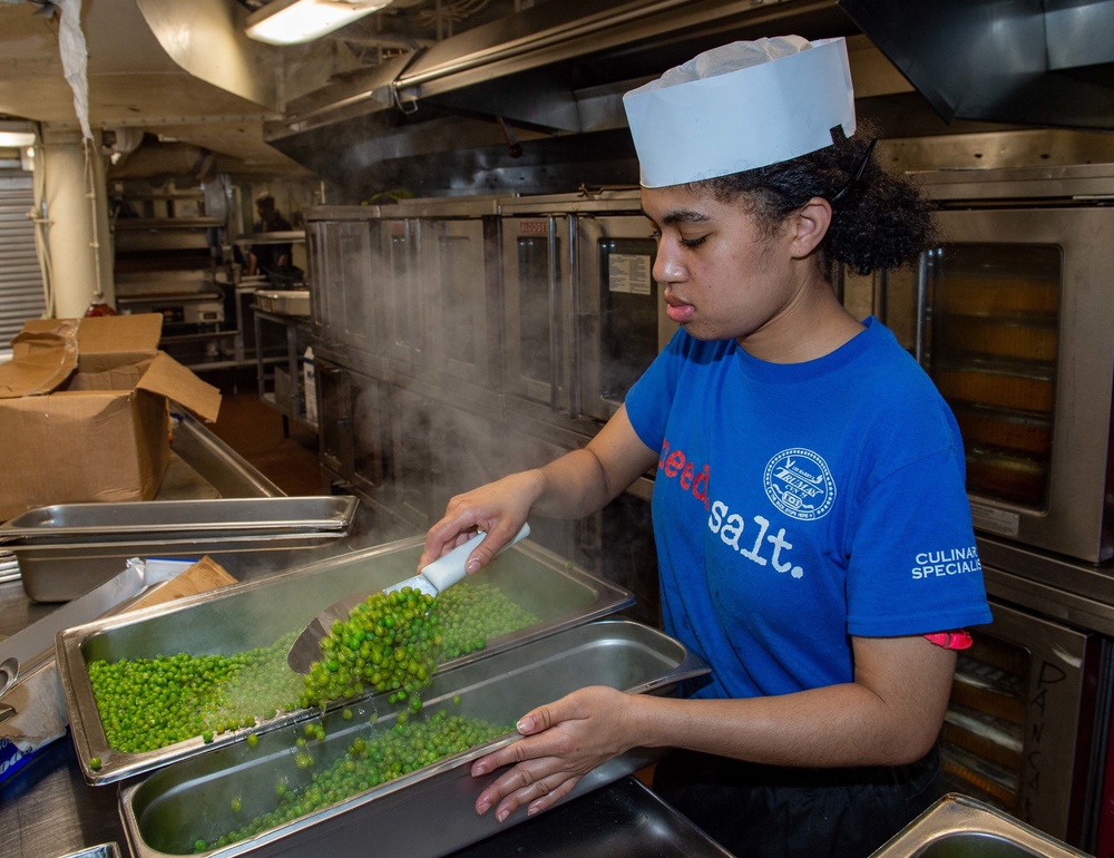 The Harry S. Truman Carrier Strike Group is on a scheduled deployment in the U.S. Naval Forces Europe area of operations, employed by U.S. Sixth Fleet to defend U.S., Allied and Partner interests.