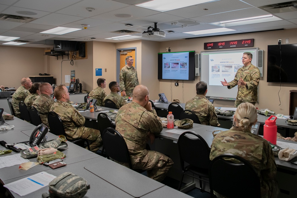 138th Fighter Wing conducts Tactical Combat Casualty Care