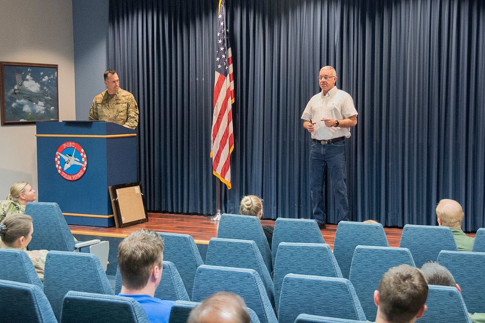 138th Fighter Wing Equal Opportunity specialist retires 