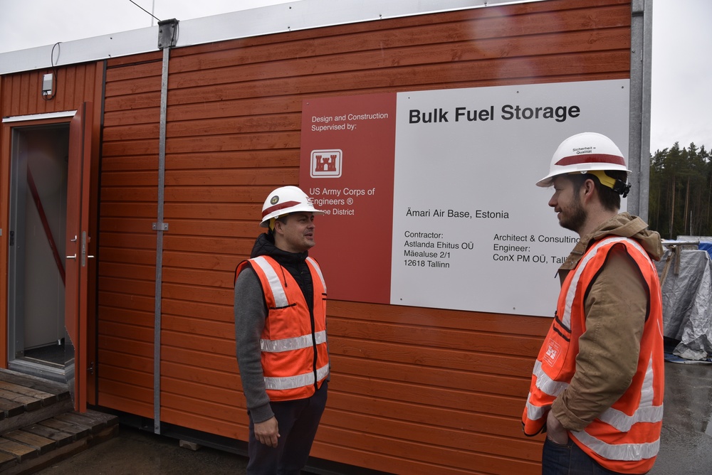 U.S. Army Corps of Engineers construction in Estonia supports allies, bolsters regional security