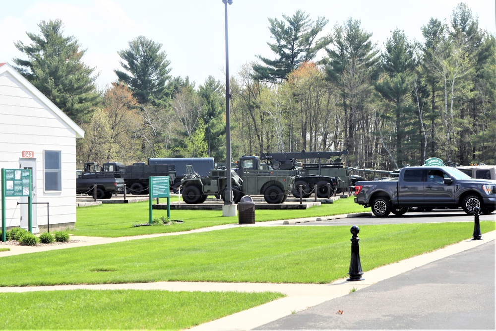 Fort McCoy's historic Commemorative Area