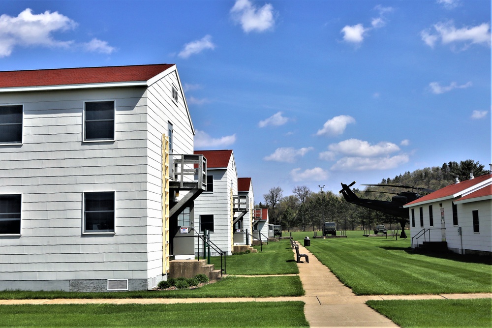 Fort McCoy's historic Commemorative Area