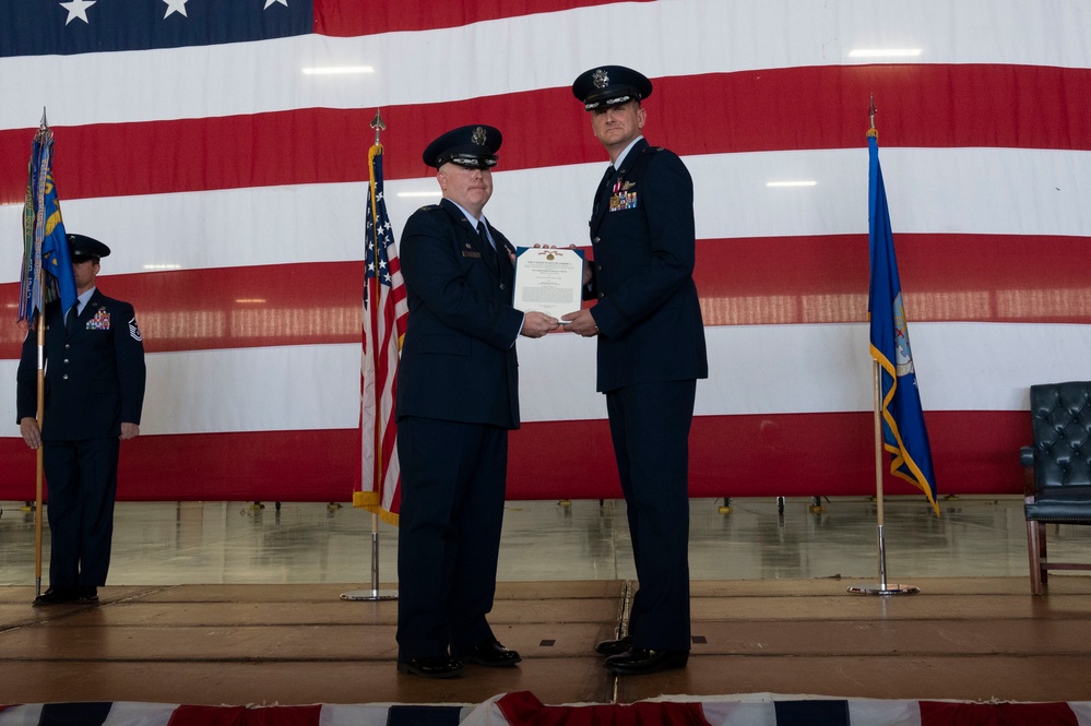 85th Flying Training Squadron Change of Command ceremony