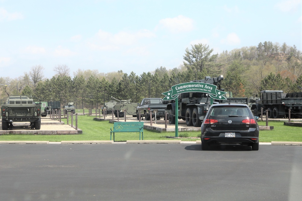 Fort McCoy's historic Commemorative Area