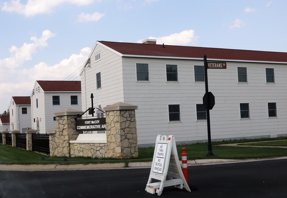 Fort McCoy's historic Commemorative Area