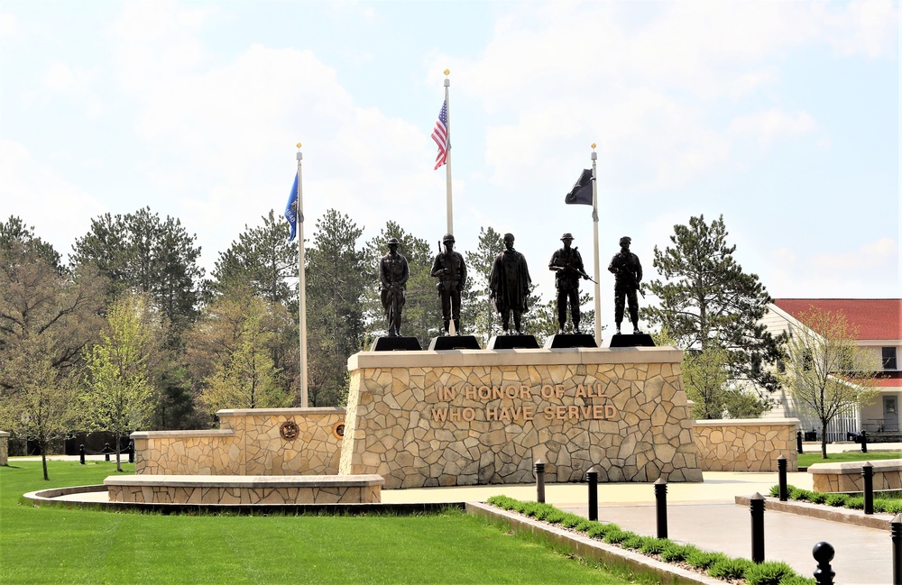 Fort McCoy's Veterans Memorial Plaza