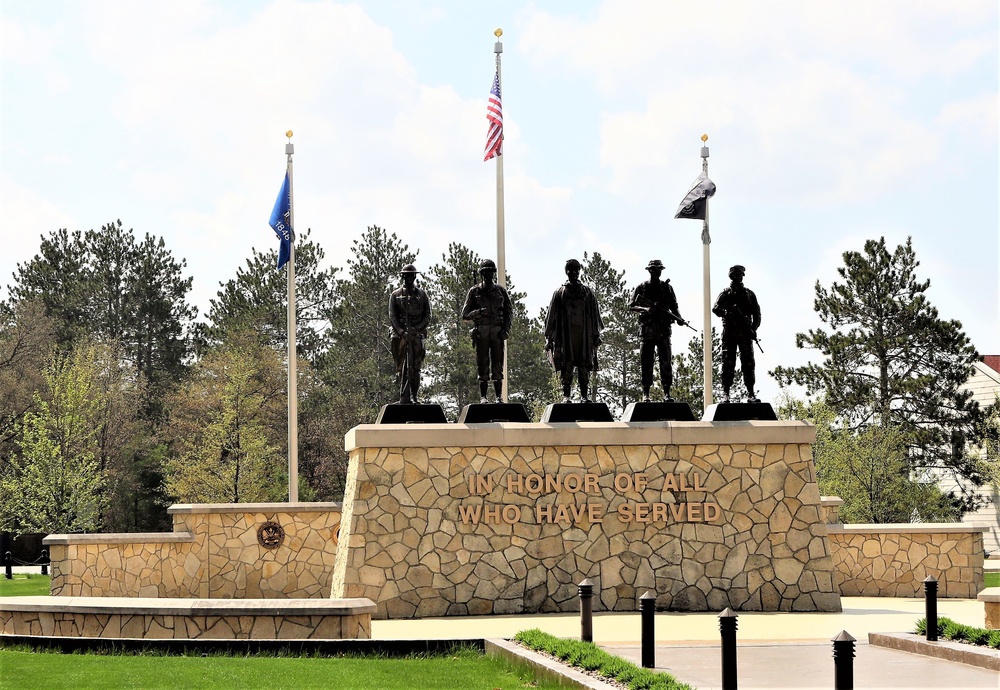 Fort McCoy's Veterans Memorial Plaza