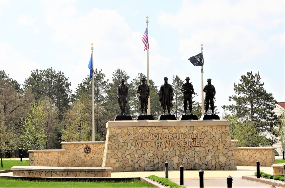 Fort McCoy's Veterans Memorial Plaza