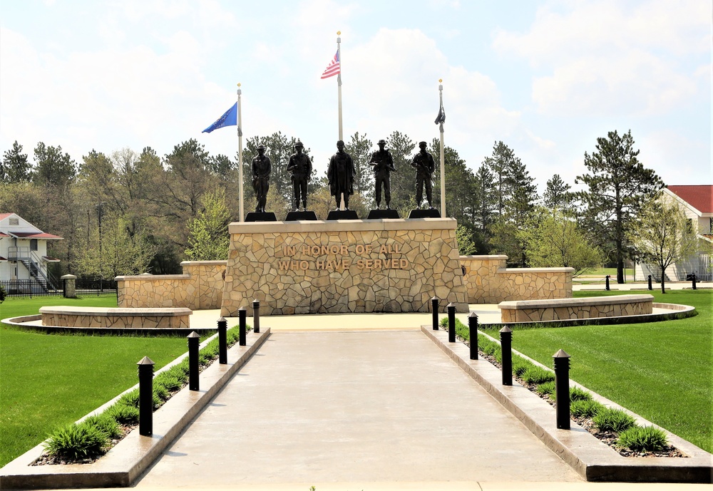 Fort McCoy's Veterans Memorial Plaza