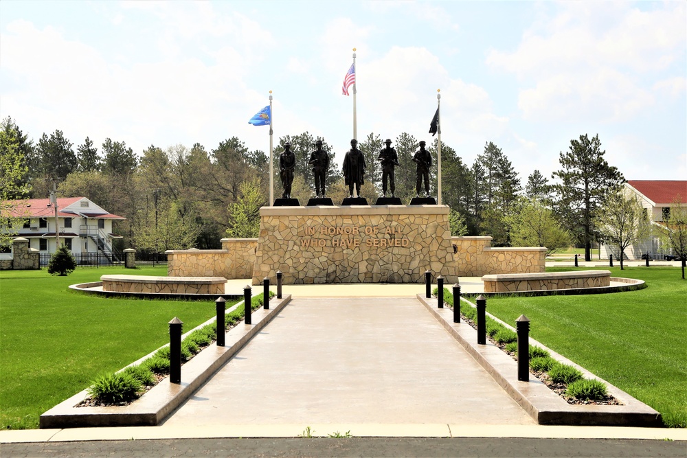 Fort McCoy's Veterans Memorial Plaza